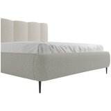 MID.YOU OBLAZINJENA POSTELJA 180 cm x 200 cm , les, tekstil, leseni material svetlo siva | Shoptok.si
