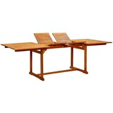  Vrtni blagovaonski stol (160 - 240)x100x75 cm od drva bagrema | shoptok.hr