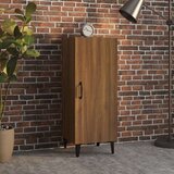  Komoda boja smeđeg hrasta 34 5x34x90 cm konstruirano drvo Cijene