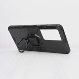 Techsuit Silikonski ščit - Samsung Galaxy S21 Ultra - črna | Shoptok.si