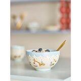 Bloomingville Mini Svetlo modra/kremno bela otroška skleda iz kamenine ø 13,5 cm Celebrate – | Shoptok.si