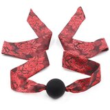 LATETOBED Silicone Ball Gag Red/Black | Eponuda.com