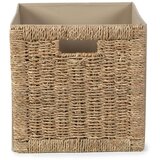 Compactor Škatla za shranjevanje iz morske trave v naravni barvi 30x30x30 cm – Cene
