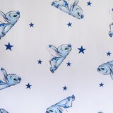 Jerry Fabrics Mentolno zelena enojna bombažna otroška posteljnina 140x200 cm Lilo & Stitch "Buddies" – | Shoptok.si