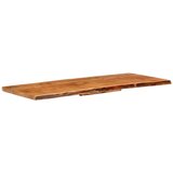 Vrh za kupaonski ormarić od bagremovog drva 140x52x3 8 cm | shoptok.hr