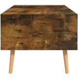  Stolić za kavu boja dimljenog hrasta 100 x 49 5 x 43 cm iverica | shoptok.hr