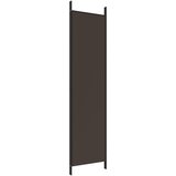 Sobna pregrada s 3 panela smeđa 150x200 cm od tkanine | Eponuda.ba
