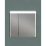 Omarica z ogledalom Paris (70 x 15 x 67 cm, bela, LED)