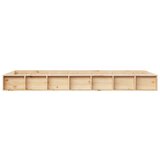  Okvir za krevet 90 x 190 cm 3FT jednokrevetni od masivnog drva | shoptok.hr