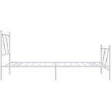  okvir kreveta uzglavlje i podnožje bijeli 90 x 200 cm | shoptok.hr