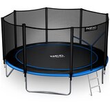 Neo-Sport vrtni trampolin 374 cm (12 ft) s vanjskom mrežom i ljestvama, plavi | shoptok.hr