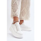 CheBello Leather Women's Sneakers with Bracelet 4406 White | shoptok.hr