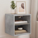  Zidni TV ormarići LED 2 kom boja betona 30 x 28,5 x 30 cm | shoptok.hr