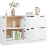  Komode 2 kom bijele 60 x 30 x 70 cm od konstruiranog drva | Eponuda.com