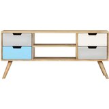 TV ormarić 110 x 35 x 48 cm od masivnog drva manga | shoptok.hr