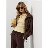 Sinsay Rebrasta pamučna polo majica s ukrasnim gumbima | shoptok.hr
