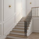 Toolight Zidni svijećnjak LED APP1794-W Brush Gold | shoptok.hr