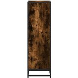 vidaXL Ormarić za knjige boja dimljenog hrasta 33,5x33x107,5 cm drveni | shoptok.hr
