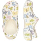 Crocs Odprti čevlji 'Classic Pastel Pets' svetlo bež / svetlo modra / rumena / kivi | Shoptok.si