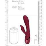 Shots Loveline - akumulatorski vibrator z bodico (bordo) | Shoptok.si