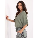 Och Bella Blouse-TW-BZ-BI-3228.75-khaki | shoptok.hr