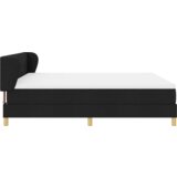 Box Spring postelja s žimnico Črna 180x200 cm Tkanina, (22052061) | Shoptok.si