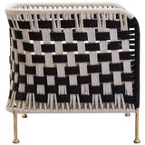Premier Housewares Crno-bijela fotelja Satna – | shoptok.hr