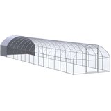 vidaXL Vanjski kokošinjac 3 x 16 x 2 m od pocinčanog čelika | shoptok.hr