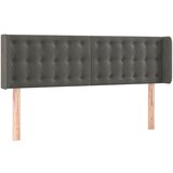 Maison Chic vzglavna omarica - nočna omarica - posteljna omarica z ušesi temno sivo 147x16x78/88 cm žamet, (21709304) Cene