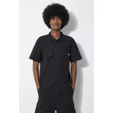Stan Ray Pamučna košulja Cpo Short Sleeve za muškarce, boja: crna, slim, s klasičnim ovratnikom, SS2401963