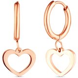 Vuch Glimmer Rose Gold Earrings | Shoptok.si