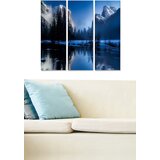 Wallity MDF1581879 multicolor decorative mdf painting (3 pieces) | ePonuda.com