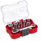 Einhell XS-Case 21-del set alata I bitova, 1/4" 25mm bit, nas.ključ. I ručica | Eponuda.com