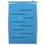  Spremište za tri kante za smeće 207 x 77,5 x 115 cm čelično | shoptok.hr
