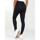 DStreet Legginsy damskie FITRIBS czarne | shoptok.hr