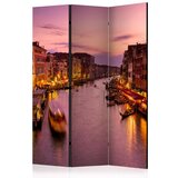  Paravan u 3 dijela - City of lovers Venice by night [Room Dividers] 135x172 Cijene