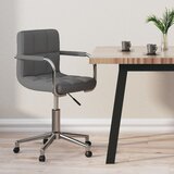 Maison Chic Vrtljiv pisarniški stol - računalniški stol svetlo sivo blago, (21784226) | Shoptok.si