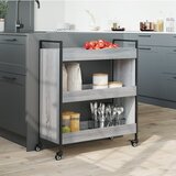  Kuhinjska kolica siva boja hrasta 70x30x82 cm konstruirano drvo | shoptok.hr