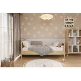  Drveni dječji krevet Emilia - svijetlo drvo (nelakirano) - 200x80 cm | shoptok.hr