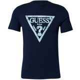 Guess Majica marine / pastelno zelena / bela | Shoptok.si