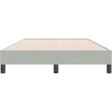 vidaXL Okvir kreveta bez madraca svijetlo sivi 120x220 cm baršun | shoptok.hr