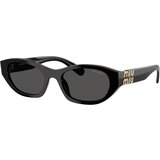 Miu Miu MUA03S 16K08Z ONE SIZE (53) Črna/Siva Cene