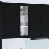  Zidni kuhinjski ormarić Crna 40 x 31 x 100 cm Konstruirano drvo Cijene