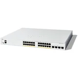 Catalyst 1200-24FP-4G Smart Switch, 24 Port GE, Full PoE, 4x1GE SFP, Limited Lifetime Protection (C1200-24FP-4G)