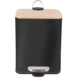 Orion Crna kanta za smeće od nehrđajućeg čelika s pedalom 5 l Black – | shoptok.hr