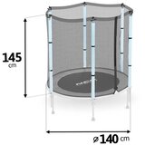 Neo-Sport vanjska mreža za trampolin 140 cm (4,5 ft) | shoptok.hr