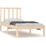 The Living Store Posteljni okvir iz trdne borovine 90x200 cm - Posteljni Okvir, (21530454) | Shoptok.si