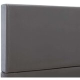 vidaXL Posteljni okvir sivo umetno usnje 100x200 cm | Shoptok.si
