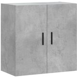 Maison Chic Stenska omarica - Zidna omarica betonsko siva 60x31x60 cm inženirski les iu104, (22062379) | Shoptok.si