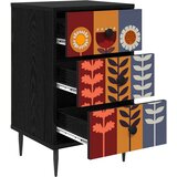  Noćni ormar ESSEN Crni hrast 36 x 33 x 61 cm Konstruirano drvo | shoptok.hr